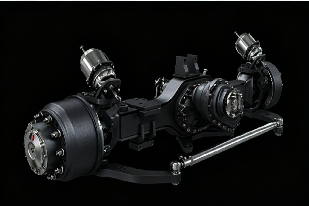 Axle trailer parts